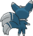 Male Meowstic back animated