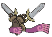 Doublade back animated