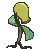 Bellsprout back animated