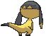 Helioptile back animated
