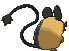 Dedenne back animated