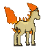 Ponyta back animated
