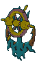 Dhelmise back animated