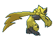 Zeraora back animated
