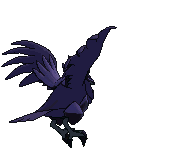 Corviknight back animated