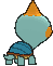 Chewtle back animated