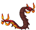 Centiskorch back animated