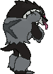 Obstagoon back animated
