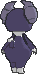 Male Indeedee back animated