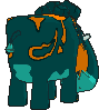 Copperajah back animated