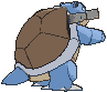 Blastoise back animated