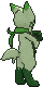 Floragato back animated