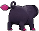 Male Oinkologne back animated
