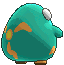 Bellibolt back animated
