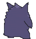 Gengar back animated