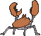 Krabby back animated