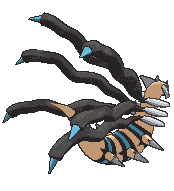 Origin Giratina back shiny animated