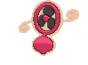 Fan Rotom back shiny animated