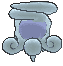 Snowy Castform back shiny animated