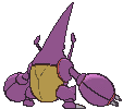 Mega Heracross back shiny animated