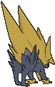 Mega Manectric back shiny animated
