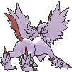 Mega Absol back shiny animated