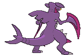 Mega Garchomp back shiny animated