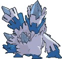 Mega Abomasnow back shiny animated