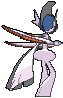 Mega Gallade back shiny animated