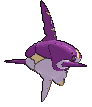 Mega Sharpedo back shiny animated