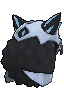 Mega Glalie back shiny animated