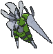 Mega Beedrill back shiny animated
