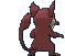 Alolan Rattata back shiny animated