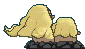 Alolan Dugtrio back shiny animated