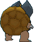 Alolan Golem back shiny animated