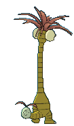 Alolan Exeggutor back shiny animated