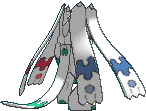 Complete Zygarde back shiny animated