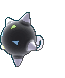 Red Core Minior back shiny animated