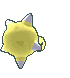 Yellow Core Minior back shiny animated