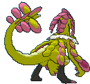 Totem Kommo-o back shiny animated