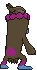 Munkidori back shiny animated