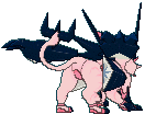 Dusk Necrozma back shiny animated