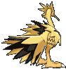 Galarian Zapdos back shiny animated