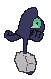 Galarian Yamask back shiny animated