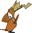 Gorging Cramorant back shiny animated