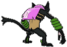 Dada Zarude back shiny animated