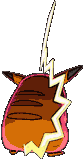Gigantamax Pikachu back shiny animated