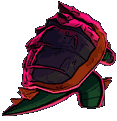 Gigantamax Drednaw back shiny animated