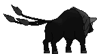 Paldean Tauros (Combat Breed) back shiny animated