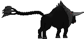 Paldean Tauros (Blaze Breed) back shiny animated